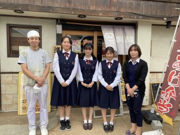 高田高校調理部とのコラボが正式に始まります 奈良県新大宮うどん 新大宮でうどんをご提供しております 新大宮でうどんなら和製麺所