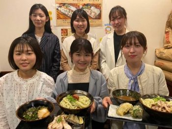 奈良の食プロジェクトとの活動が大注目でございます。奈良県新大宮うどん
